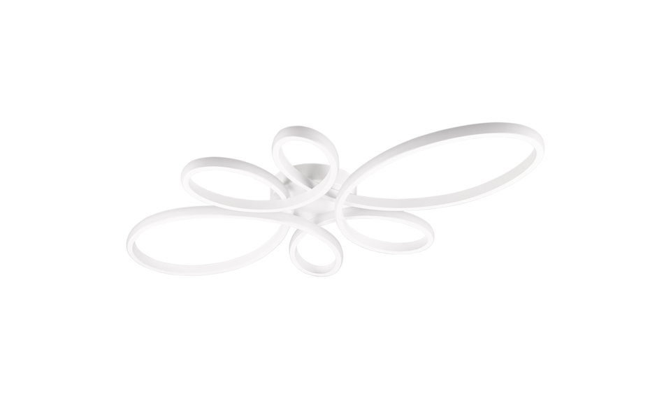 Trio Lighting Trio FLY LED ceiling light | 1x 32W 3900 lm 4000K | chrome | IP20 | 7.5 cm
