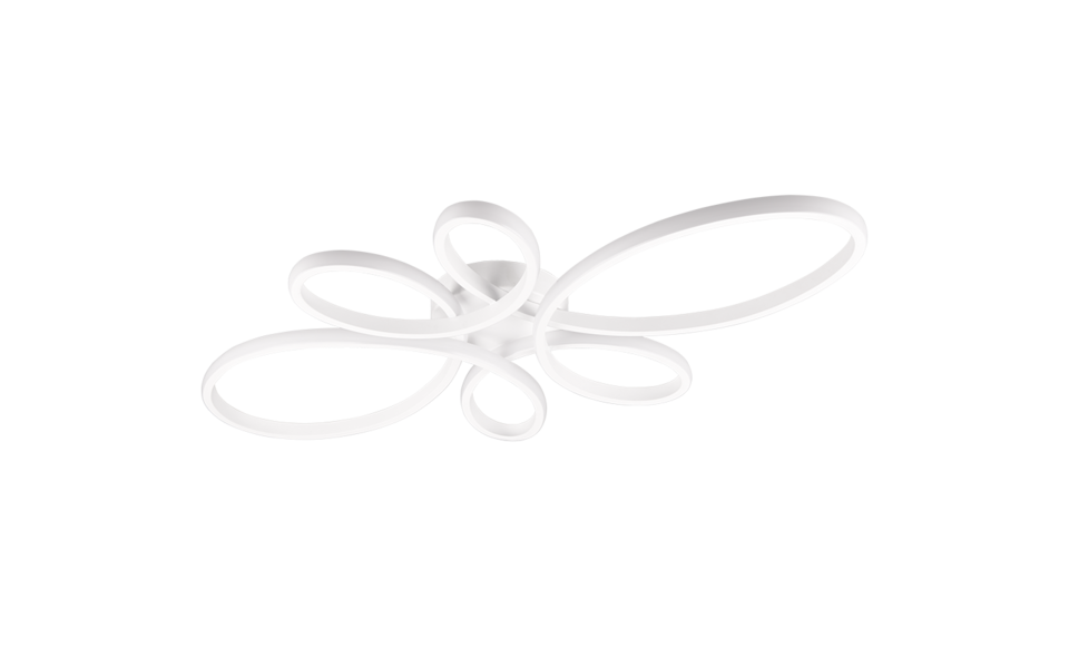 Trio Lighting Trio FLY plafondlamp | LED | wit mat | 83 x 45,5 cm | IP20 | 1x 32W | 3900 lm | 4000K | dimbaar Trio Lighting Trio FLY plafondlamp | LED | wit mat | 83 x 45,5 cm | IP20 | 1x 32W | 3900 lm | 4000K | dimbaar