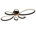 Trio Lighting Trio FLY LED ceiling light | 1x 32W 3900 lm 3000K | black | IP20 | 7.5 cm