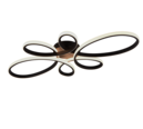 Trio Lighting Trio FLY LED ceiling light | 1x 32W 3900 lm 3000K | black | IP20 | 7.5 cm