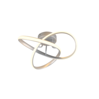 Trio MEO LED ceiling light | titanium | Ø 40 cm | IP20 Trio MEO LED ceiling light | titanium | Ø 40 cm | IP20