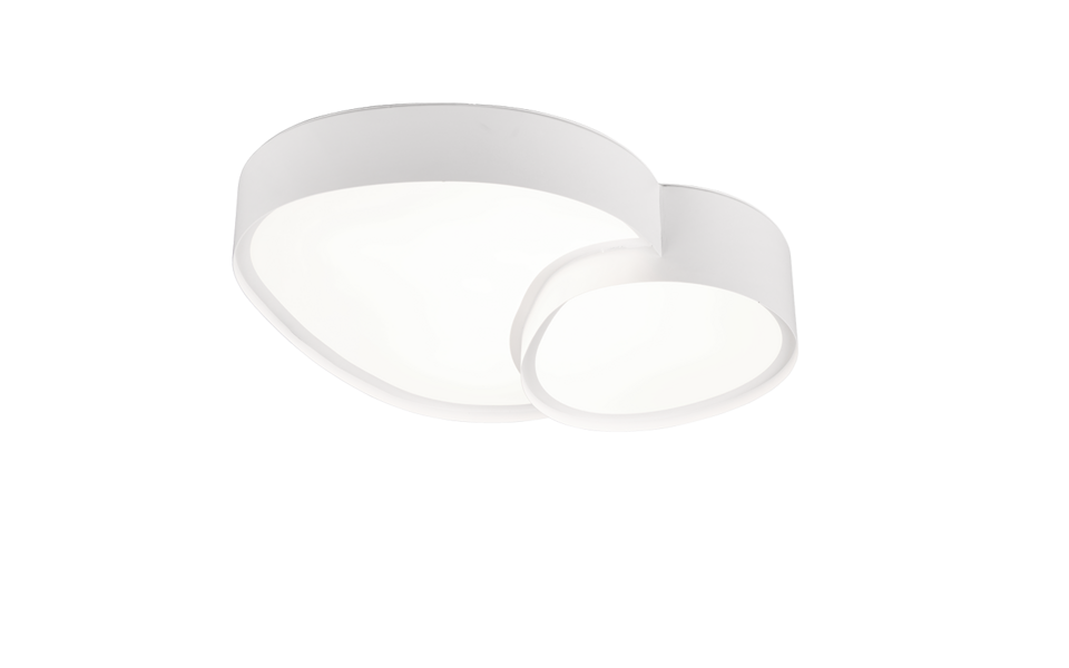 Trio Lighting Trio RISE LED ceiling light | 1x 21W 2100 lm 2700-6500K | chrome | IP20 | 8.5 cm