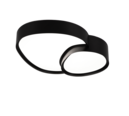 Trio Lighting Trio RISE LED ceiling light | 1x 21W 2100 lm 2700-6500K | black | IP20 | 8.5 cm
