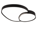 Trio Lighting Trio RISE LED ceiling light | 1x 51W 5100 lm 2700-6500K | black | IP20 | 8.5 cm