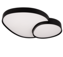 Trio Lighting Trio RISE LED ceiling light | 1x 51W 5100 lm 2700-6500K | black | IP20 | 8.5 cm