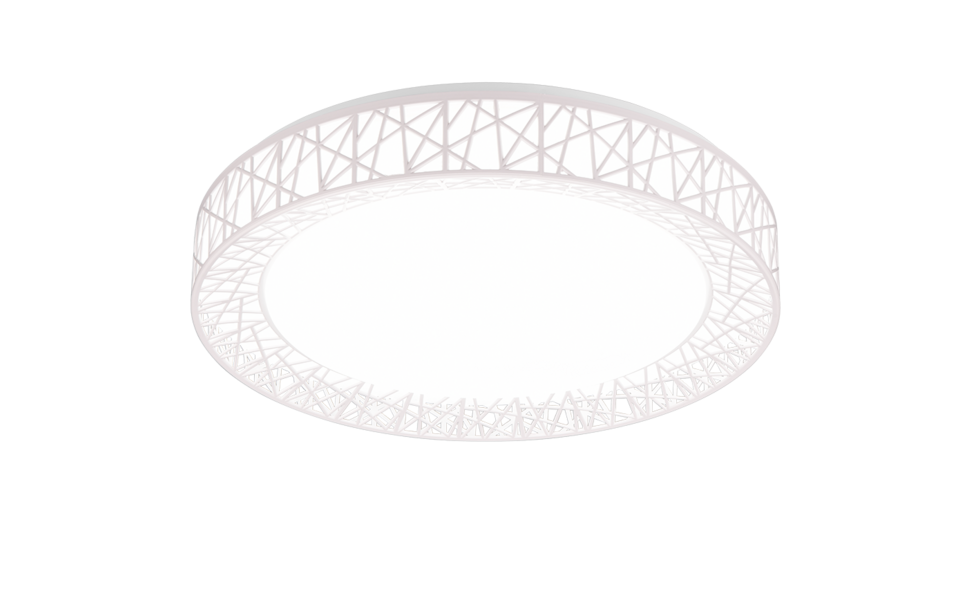Trio Lighting Trio CLUSTER LED ceiling light | 1x 40W 4300 lm 2700-6500K | white | Ø 48 cm | IP20 | 9 cm