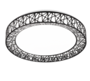 Trio Lighting Trio CLUSTER plafondlamp | LED | zwart | Ø 48 cm | IP20 | 1x 40W | 4300 lm | 2700-6500K | dimbaar
