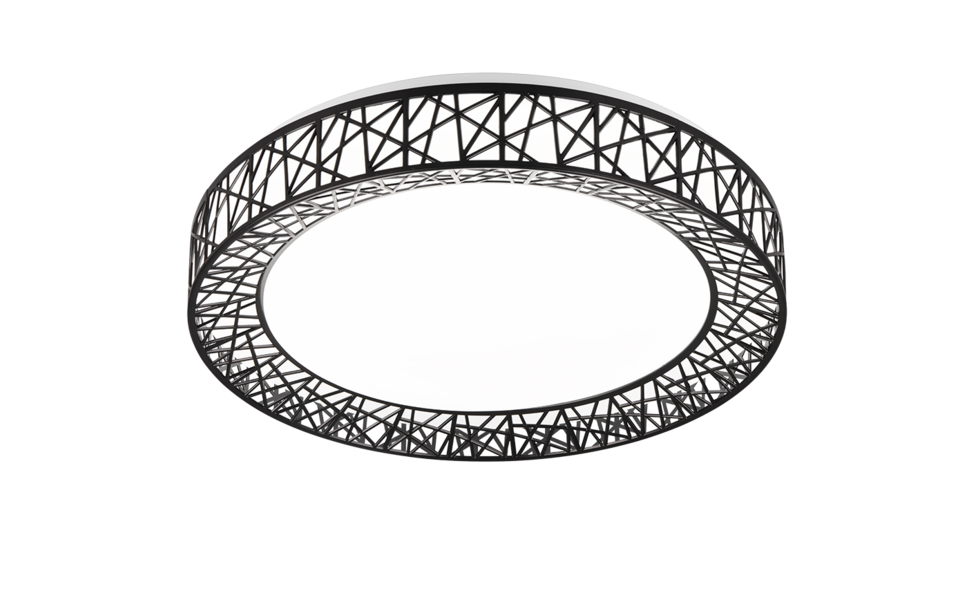 Trio Lighting Trio CLUSTER LED ceiling light | 1x 40W 4300 lm 2700-6500K | Ø 48 cm | IP20 | 9 cm Trio Lighting Trio CLUSTER LED ceiling light | 1x 40W 4300 lm 2700-6500K | Ø 48 cm | IP20 | 9 cm