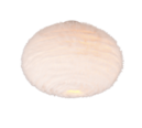 Trio Lighting Trio FURRY plafondlamp | E27 Fitting | wit | Ø 50 cm | IP20 | excl. 2x E27 | max. 10W