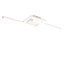 Trio Lighting Trio VIALE LED ceiling light | 1x 17W 1950 lm 4000K | chrome | IP20 | 5 cm