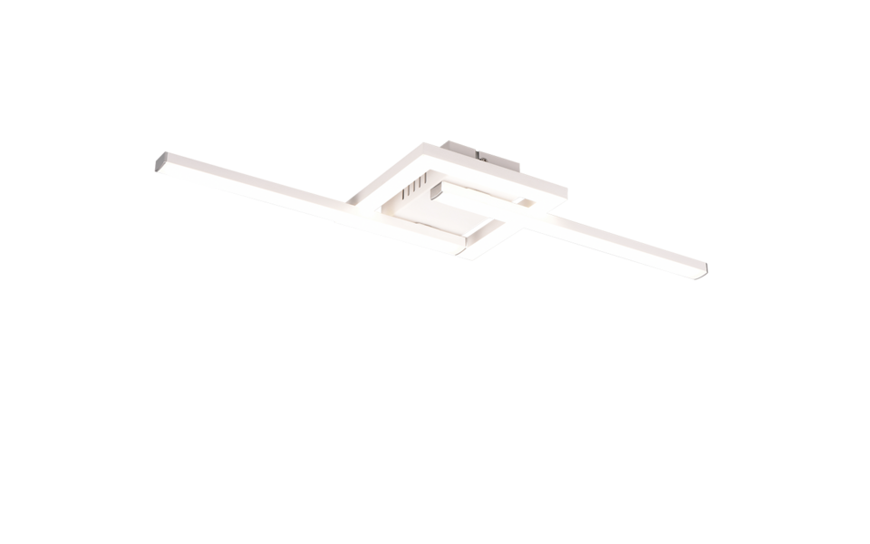 Trio Lighting Trio VIALE LED ceiling light | 1x 17W 1950 lm 4000K | chrome | IP20 | 5 cm