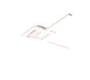 Trio Lighting Trio VIALE LED ceiling light | 1x 17W 1950 lm 4000K | chrome | IP20 | 5 cm