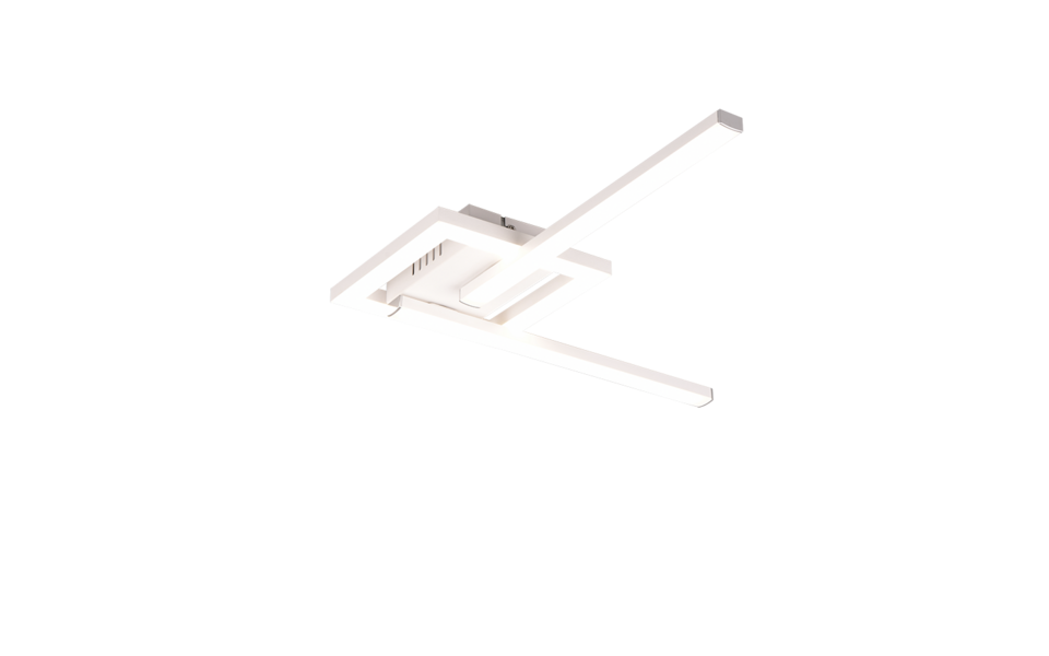 Trio Lighting Trio VIALE plafondlamp | LED | wit mat | 54,4 x 16 cm | IP20 | 1x 17W | 1950 lm | 4000K Trio Lighting Trio VIALE plafondlamp | LED | wit mat | 54,4 x 16 cm | IP20 | 1x 17W | 1950 lm | 4000K