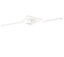 Trio Lighting Trio VIALE LED ceiling light | 1x 17W 1950 lm 4000K | chrome | IP20 | 5 cm