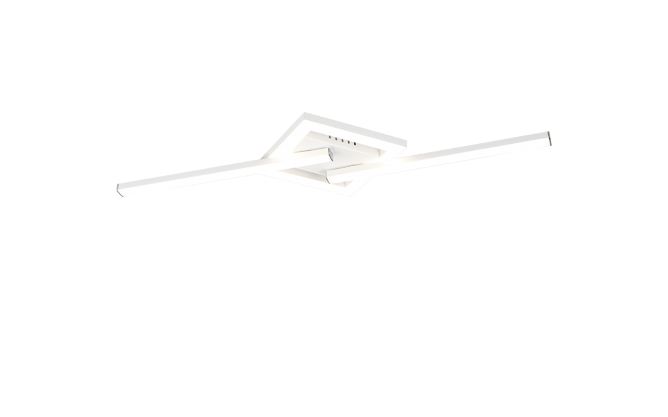 Trio Lighting Trio VIALE plafondlamp | LED | wit mat | 54,4 x 16 cm | IP20 | 1x 17W | 1950 lm | 4000K Trio Lighting Trio VIALE plafondlamp | LED | wit mat | 54,4 x 16 cm | IP20 | 1x 17W | 1950 lm | 4000K