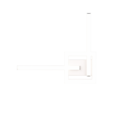Trio Lighting Trio VIALE LED ceiling light | 1x 17W 1950 lm 4000K | chrome | IP20 | 5 cm