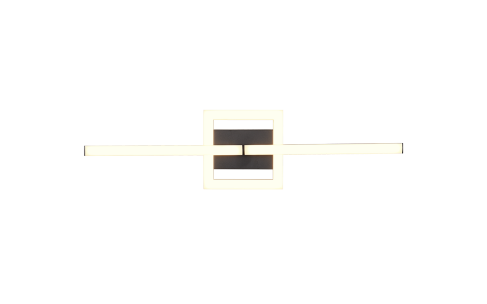Trio Lighting Trio VIALE LED ceiling light | 1x 17W 1860 lm 3000K | black | IP20 | 5 cm Trio Lighting Trio VIALE LED ceiling light | 1x 17W 1860 lm 3000K | black | IP20 | 5 cm