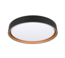 Trio Lighting Trio FELIS LED ceiling light | 1x 24W 2500 lm 2700-6500K | black with gold | Ø 40 cm | IP20 | 7.5 cm
