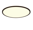 Trio Lighting Trio SCOTT LED ceiling light | 1x 33W 4200 lm 2700-6000K | black | Ø 50 cm | IP20