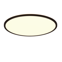 Trio SCOTT LED ceiling light | black | Ø 50 cm | IP20 Trio SCOTT LED ceiling light | black | Ø 50 cm | IP20
