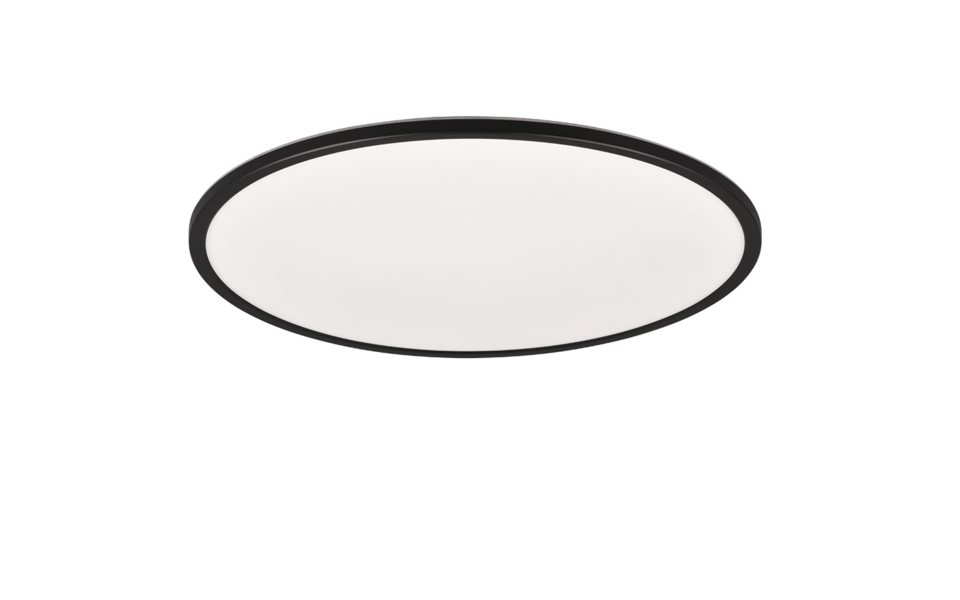 Trio Lighting Trio SCOTT plafondlamp | LED | mat zwart | Ø 50 cm | IP20 | 1x 30W | 3600 lm | 3000-6500K | dimbaar