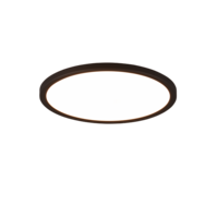 Trio AUREO LED ceiling light | black | Ø 40 cm | IP20