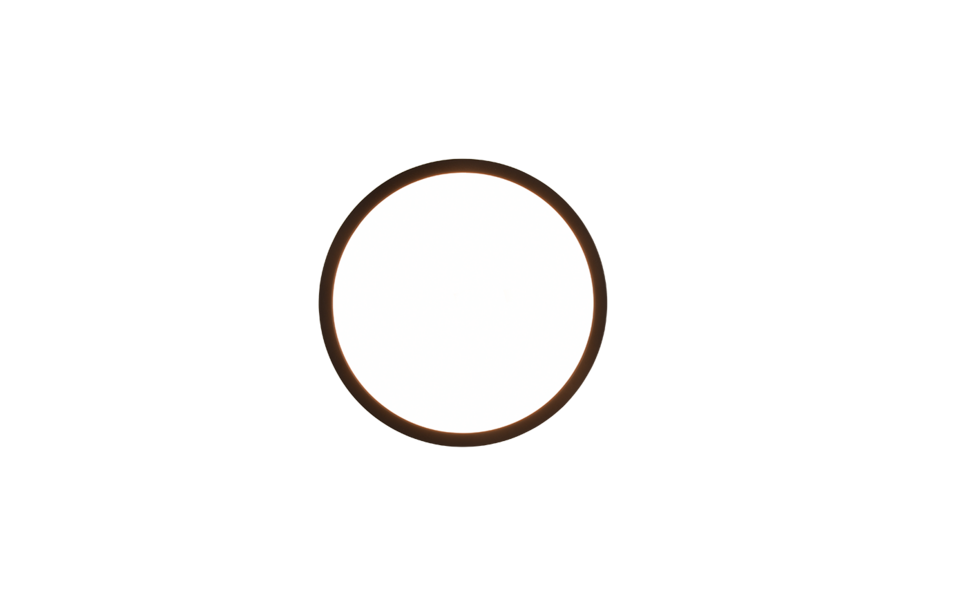 Trio Lighting Trio AUREO LED ceiling light | 1x 36W 3760 lm 3000-6000K | black | Ø 40 cm | IP20
