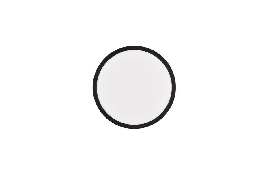 Trio Lighting Trio AUREO plafondlamp | LED | mat zwart | Ø 29 cm | IP20 | 1x 18W | 2200 lm | 3000-6500K | dimbaar