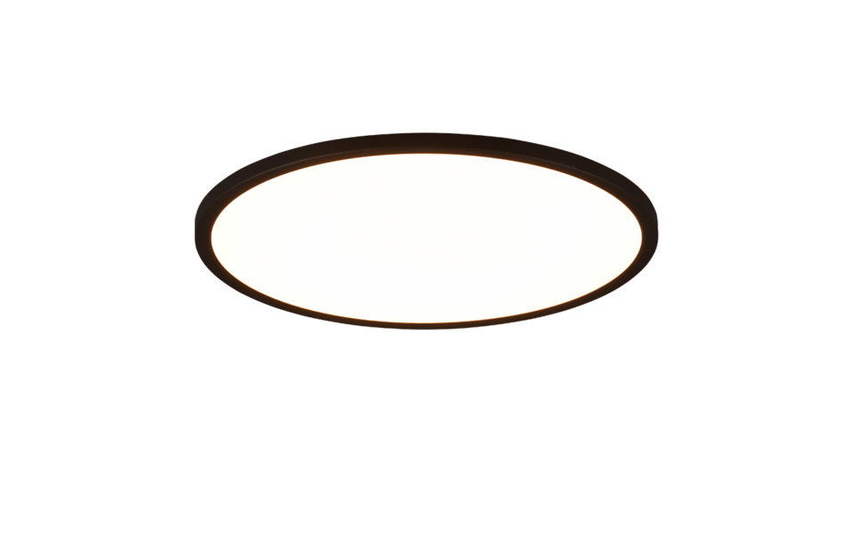 Trio Lighting Trio AUREO plafondlamp | LED | mat zwart | Ø 40 cm | IP20 | 1x 30W | 3600 lm | 3000-6500K | dimbaar Trio Lighting Trio AUREO plafondlamp | LED | mat zwart | Ø 40 cm | IP20 | 1x 30W | 3600 lm | 3000-6500K | dimbaar