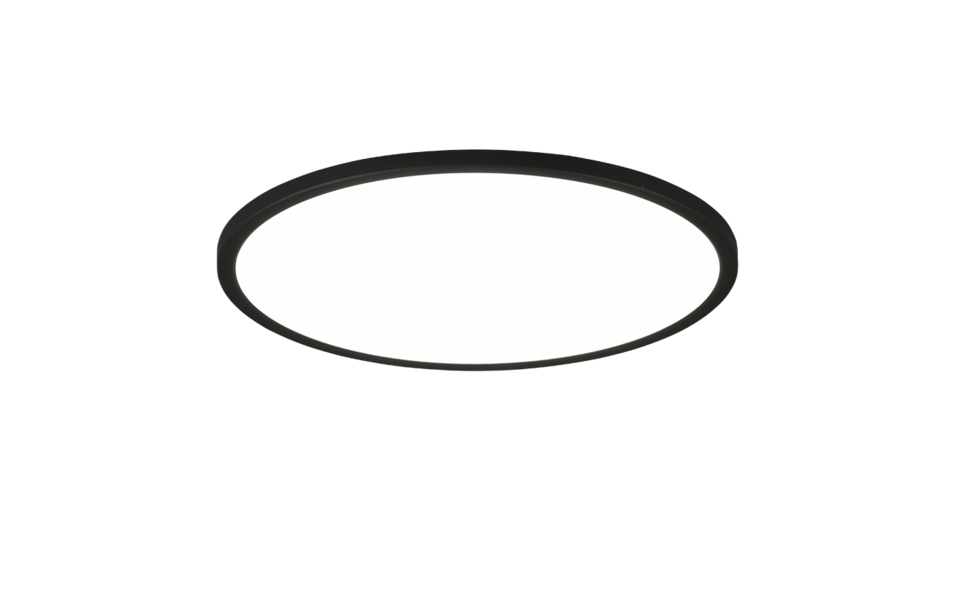 Trio Lighting Trio AUREO plafondlamp | LED | mat zwart | Ø 40 cm | IP20 | 1x 30W | 3600 lm | 3000-6500K | dimbaar Trio Lighting Trio AUREO plafondlamp | LED | mat zwart | Ø 40 cm | IP20 | 1x 30W | 3600 lm | 3000-6500K | dimbaar
