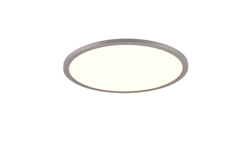 Trio Lighting Trio YUMA LED ceiling light | 1x 20W 2250 lm 2700-6500K | titanium | Ø 40 cm | IP20 | 5 cm