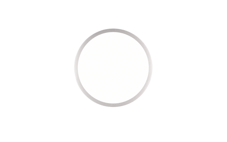 Trio Lighting Trio YUMA LED ceiling light | 1x 20W 2250 lm 2700-6500K | titanium | Ø 40 cm | IP20 | 5 cm