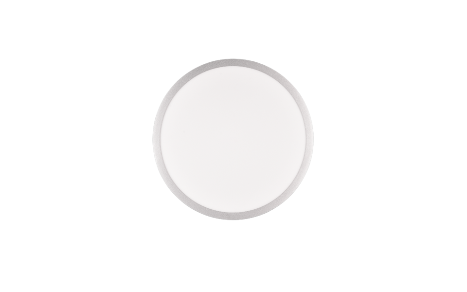 Trio Lighting Trio YUMA LED ceiling light | 1x 20W 2250 lm 2700-6500K | titanium | Ø 40 cm | IP20 | 5 cm