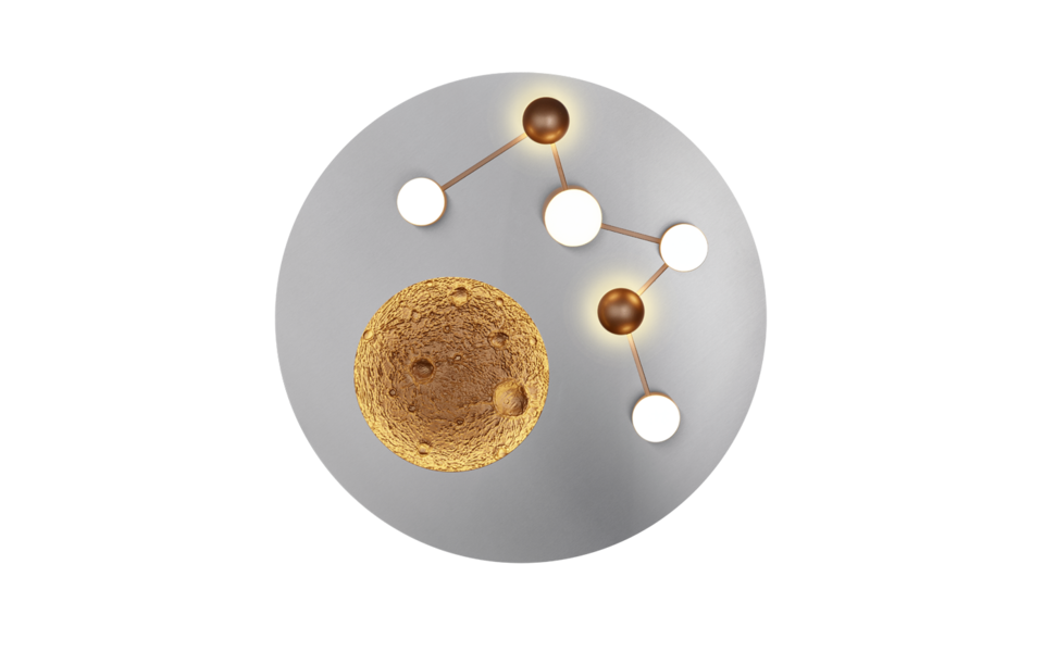 Trio Lighting Trio ZODIAC LED ceiling light | 1x 43W 4300 lm 4000K | Ø 50 cm | IP20 | 9 cm
