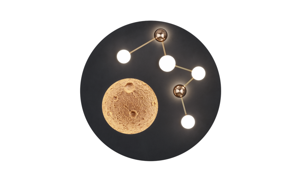 Trio Lighting Trio ZODIAC LED ceiling light | 1x 43W 4300 lm 4000K | black | Ø 50 cm | IP20 | 9 cm Trio Lighting Trio ZODIAC LED ceiling light | 1x 43W 4300 lm 4000K | black | Ø 50 cm | IP20 | 9 cm