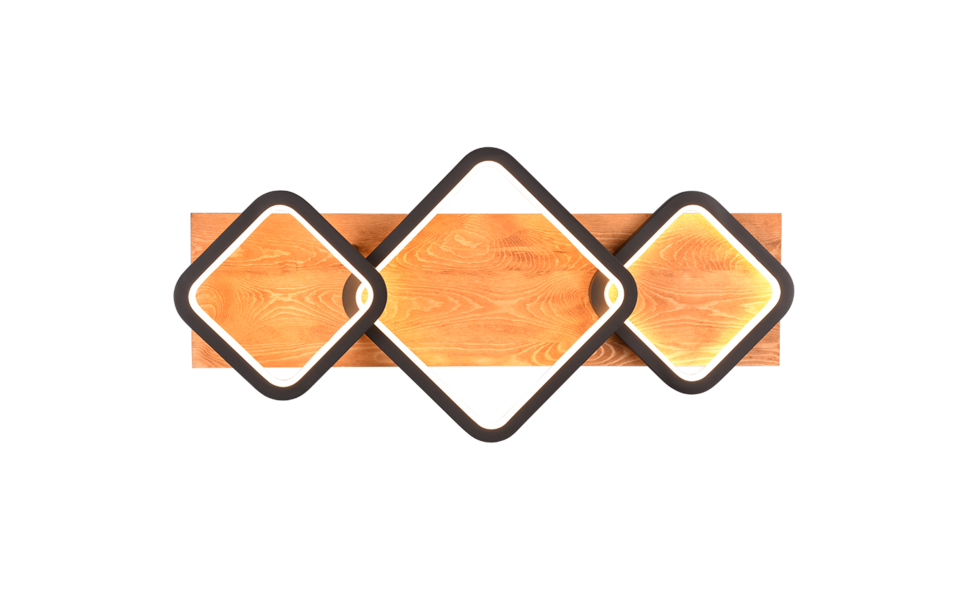 Trio Lighting Trio RAMA ceiling light | 30W | black | IP20 Trio Lighting Trio RAMA ceiling light | 30W | black | IP20