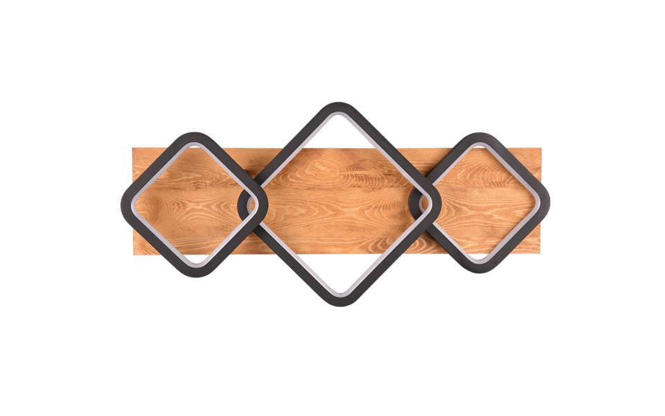 Trio Lighting Trio RAMA ceiling light | 30W | black | IP20 Trio Lighting Trio RAMA ceiling light | 30W | black | IP20