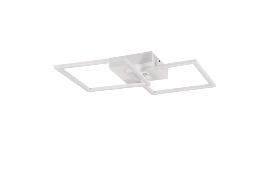 Trio Lighting Trio TRAIL plafondlamp | LED | wit mat | 60 x 35,2 cm | IP20 | 1x 20W | 2500 lm | 4000K