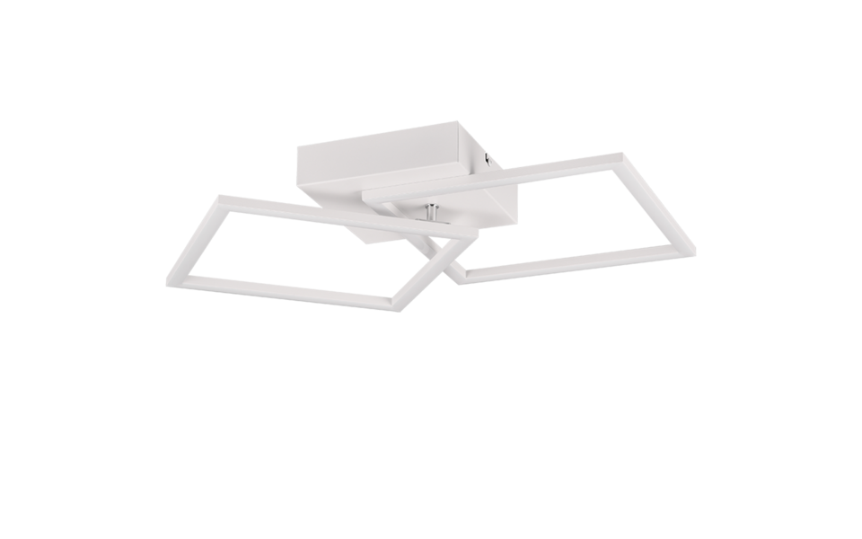 Trio Lighting Trio TRAIL plafondlamp | LED | wit mat | 60 x 35,2 cm | IP20 | 1x 20W | 2500 lm | 4000K