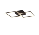 Trio Lighting Trio TRAIL plafondlamp | LED | mat zwart | 60 x 35,2 cm | IP20 | 1x 20W | 2250 lm | 3000K