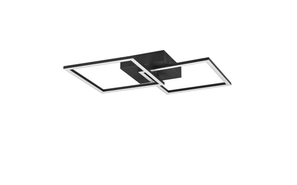 Trio Lighting Trio TRAIL ceiling light | 20W | black | IP20 Trio Lighting Trio TRAIL ceiling light | 20W | black | IP20