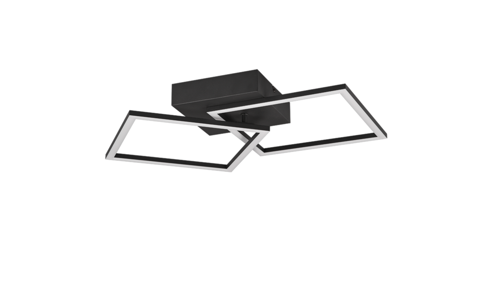 Trio Lighting Trio TRAIL ceiling light | 20W | black | IP20 Trio Lighting Trio TRAIL ceiling light | 20W | black | IP20