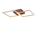Trio Lighting Trio TRAIL LED ceiling light | 1x 20W 2000 lm 3000K | mocha brown | IP20 | 7 cm
