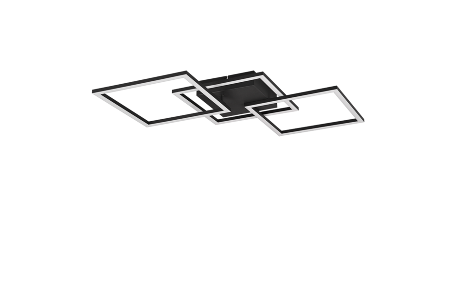 Trio Lighting Trio TRAIL ceiling light | 30W | black | IP20 Trio Lighting Trio TRAIL ceiling light | 30W | black | IP20