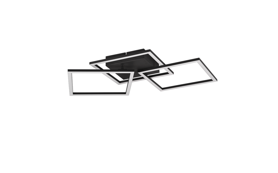 Trio Lighting Trio TRAIL ceiling light | 30W | black | IP20 Trio Lighting Trio TRAIL ceiling light | 30W | black | IP20