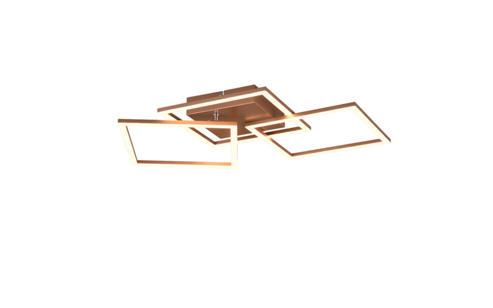 Trio Lighting Trio TRAIL LED ceiling light | 1x 30W 3000 lm 3000K | mocha brown | Ø 52.5 cm | IP20 | 7 cm Trio Lighting Trio TRAIL LED ceiling light | 1x 30W 3000 lm 3000K | mocha brown | Ø 52.5 cm | IP20 | 7 cm