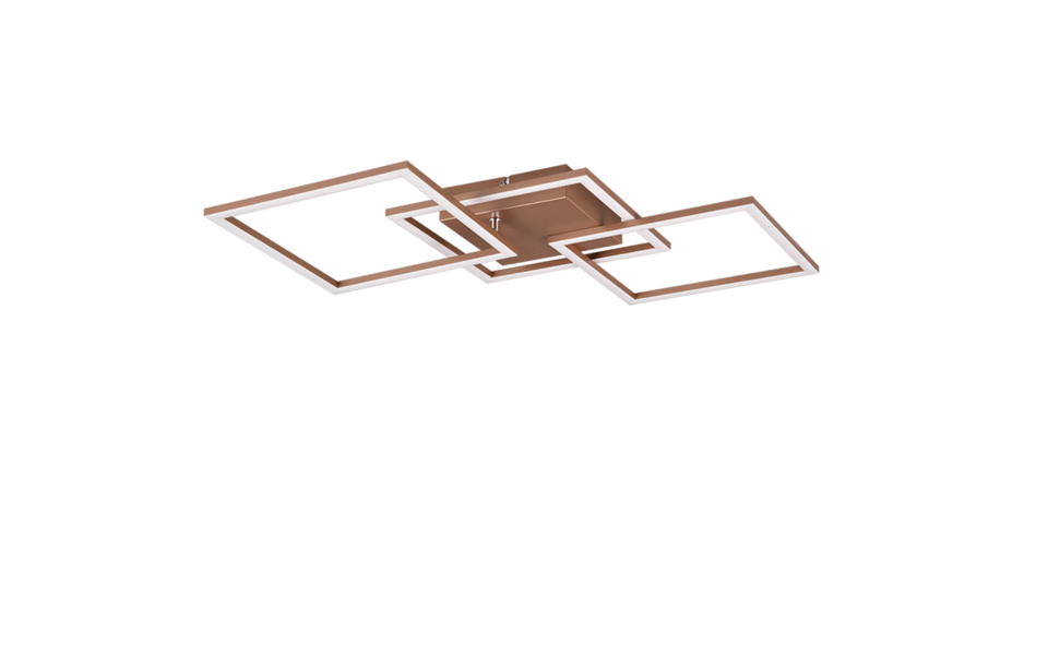 Trio Lighting Trio TRAIL plafondlamp | LED | koffie | 74,5 x 35,2 cm | IP20 | 1x 31W | 3550 lm | 3000K Trio Lighting Trio TRAIL plafondlamp | LED | koffie | 74,5 x 35,2 cm | IP20 | 1x 31W | 3550 lm | 3000K