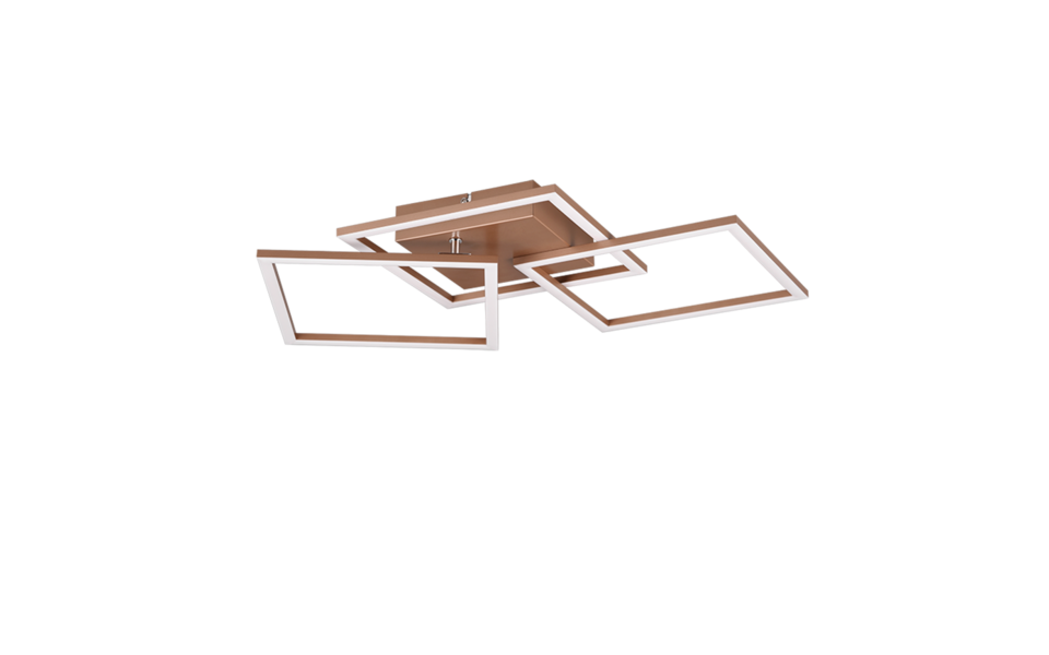 Trio Lighting Trio TRAIL plafondlamp | LED | koffie | 74,5 x 35,2 cm | IP20 | 1x 31W | 3550 lm | 3000K Trio Lighting Trio TRAIL plafondlamp | LED | koffie | 74,5 x 35,2 cm | IP20 | 1x 31W | 3550 lm | 3000K