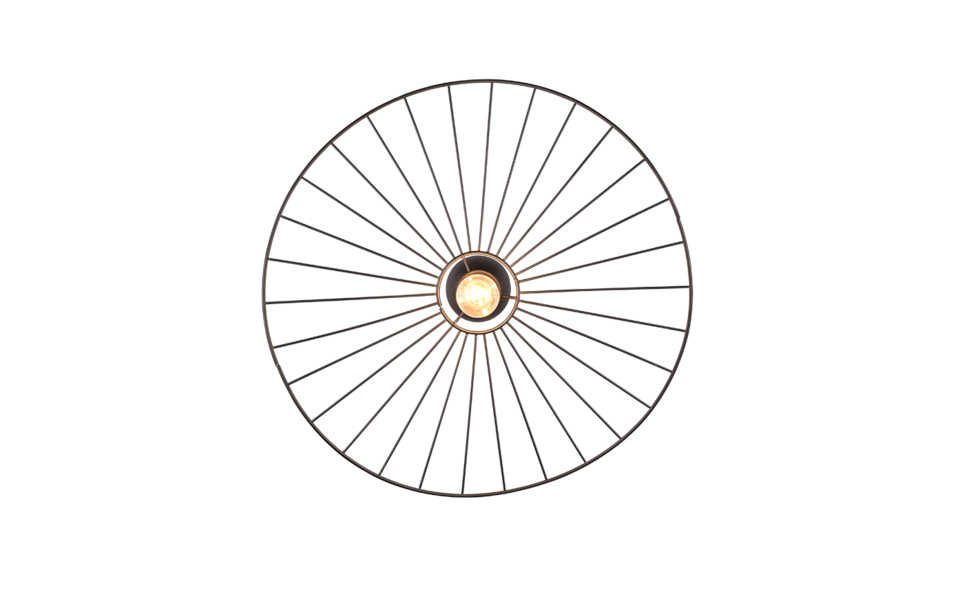 Trio Lighting Trio CHAPEAU ceiling light | 1x E27 max 40W | black | IP20 | 12 cm Trio Lighting Trio CHAPEAU ceiling light | 1x E27 max 40W | black | IP20 | 12 cm