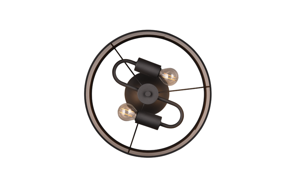 Trio Lighting Trio DAVOS ceiling light | 2x E14 max 40W | IP20 | 22 cm